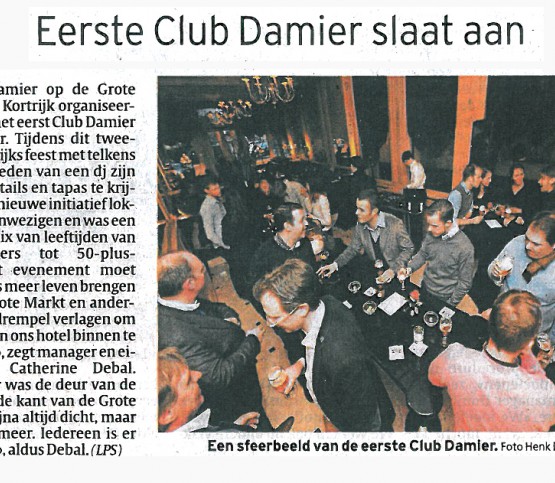 Artikel Club Damier, article Club Damier